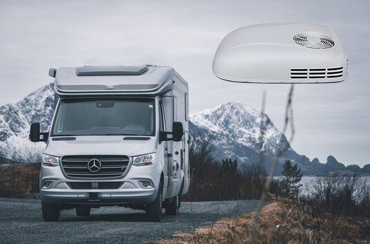 Caravan roof air conditioner